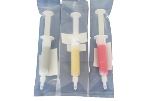 TEMO 3p Syringe Diamond Lapping Paste Polish Finishing 0.5, 1.0, 3.5 Micron - size: 0.5, 1.0, 3.5 Micron (3-Piece Set)