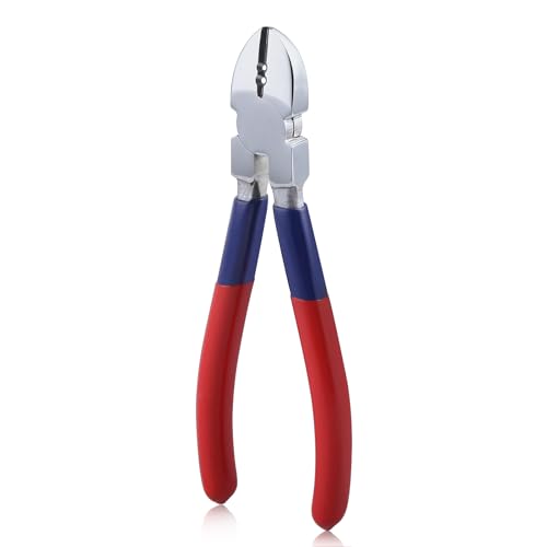 6 Inch Diagonal Cutting Pliers Diagonal Cutting Pliers with Wire Stripping Holes Side Cutters Pliers Wire Cutters for Crafting Wire - style: 6"Diagonal Cutting Pliers
