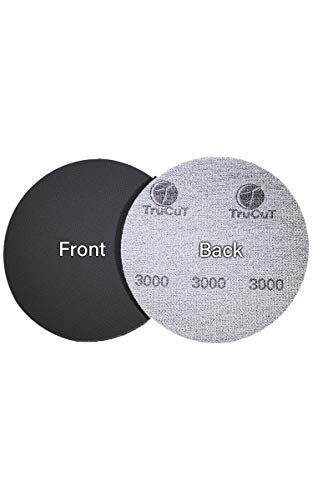CTD TruCut Sanding Pads for Bowling Ball Resurfacing (Variety grit 5 inch) - size: 5 inch, style: 3 Pack Variety High Grits