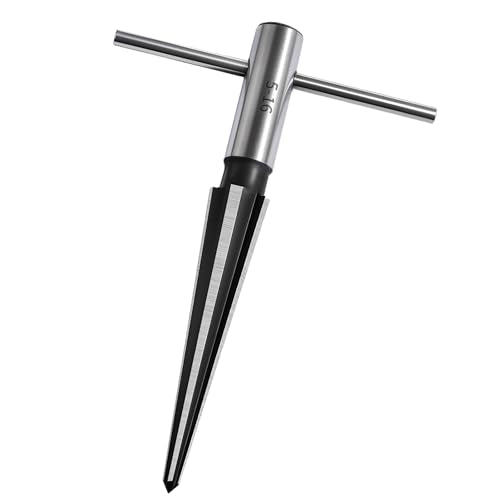 T Handle Tapered Reamer, 5-16 mm(3/16-5/8 in) - size: 5-16mm (3/16"-5/8")