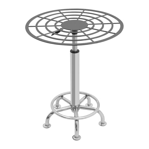 Spray Paint Rack, 23.6-31.5in 176.37lbs Rotating Paint Platform Rack Multi-Angle Lacquer Bench Adjustable Paints Spraying Stand Elevated Airbrush Table for Automotive Crafts Carving
