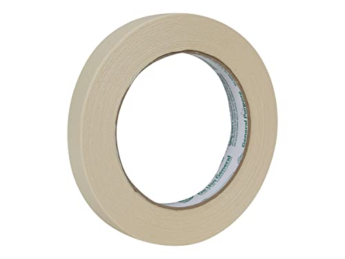 Duck Brand 394689 General Purpose Masking Tape, 0.7-Inch by 60-Yard, Single Roll, Beige - size: 1 Roll, 0.70" Width
