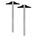 Ludwig Precision Standard Aluminum T-Square for Art, Framing & Drafting, 24-inch (2 Pack), Silver - size: 24-inch (2 Pack), style: Standard