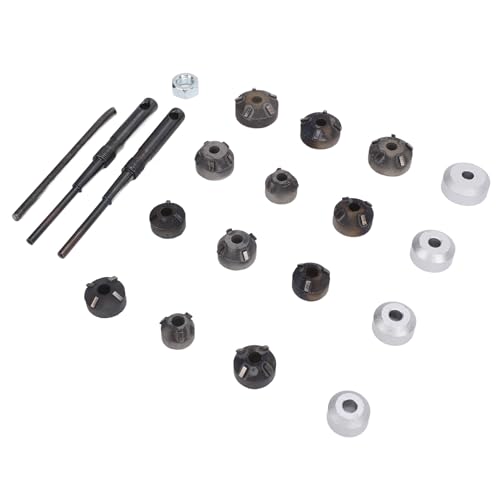 Valve Seat Reamer Tool Kit - Alloy Steel Universal for 20-30mm Valves, Includes 12 Sizes & 4 Heads