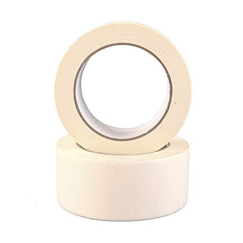 GTSE - Masking Tape 2 inch x 55 Yards (164 ft) 2 Rolls - size: 2" x 55 yds