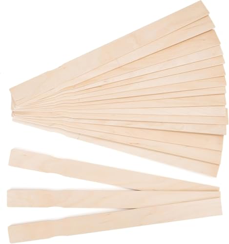 60 Pcs Wooden Paint Stirrers,12 Inch Mixing Sticks