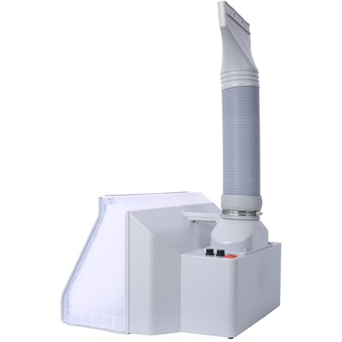 Portable Airbrush Paint Spray Booth Kit with Foldable Design and Lighted Work Area