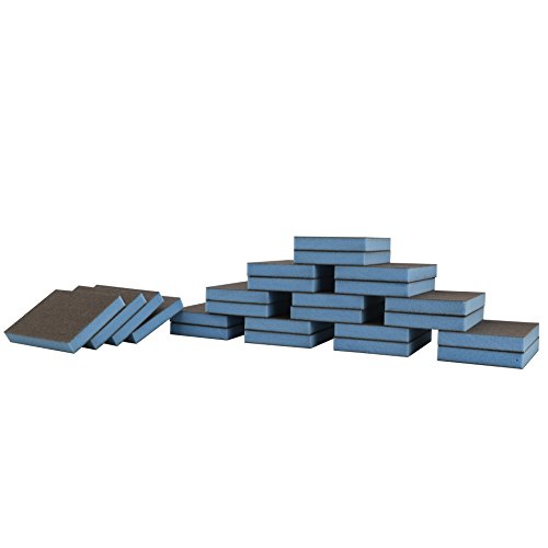 Kekow 24 Packs Wet Dry Sanding Sponge Set, Foam Blocks Sandpaper