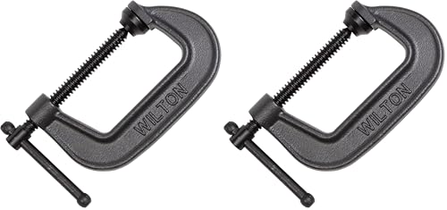 Wilton C-Clamp, 3" Opening, 1-7/8" Throat, 1800 Lbs. Clamping Force (Model 540A-3) (Pack of 2) - size: 3 in., style: Pack of 2