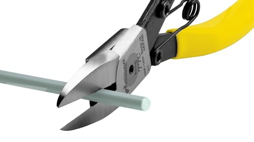 Tsunoda, SNP-165R Slim-type Diagonal Cutter for Plastics (6.5-Inch Round) - style: 6.5-Inch Round