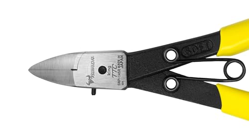 Tsunoda, SNP-145R Slim-type Diagonal Cutter for Plastics (6-Inch Round) - style: 6-Inch Round