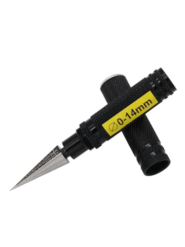 RC Car Hole Reamer Tool, 0-14mm Metal Expanding Drill for Body Shell, DIY Puncher for Trucks Aircraft, Portable Model Tool