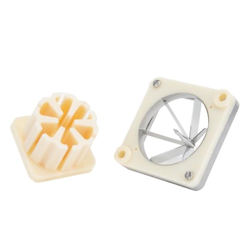 Wedge Blade Multi-model universal Stainless Steel Replacement 6 Wedge Chopper Blade & Pusher Block Set For Commercial Fruit Vegetable Cutter Interchangeable Blade (6 Wedge) - size: 6 Wedge