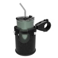 LEXIN C3 Motorcycle Cup Holder, Mount for 7/8"-1 1/4" Handlebars, Black - color: C3 Black