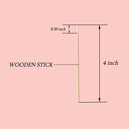 1300pcs Microblading Cotton Swab,4in Pointed Tips,Cotton Tipped Applicator - size: 1300pcs