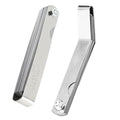 Feeler Gauges - 32 Blades Feeler Gauge Set &16 Pieces Offset Feeler Gauge Stainless Steel Dual Marked Metric and Standard SAE - Valve Thickness Gauge (Tapered&Offset Feeler Gauge) - style: TAPERED&OFFSET FEELER GAUGE