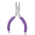 Mini Flat Nose Pliers 3 Inches Duckbill Pliers Miniature Pocket Plier Mini Precision Pliers For Jewelry Making Bending Wire Small Object Gripping Diy Craft Hobby Supplies - style: Flat Nose Pliers