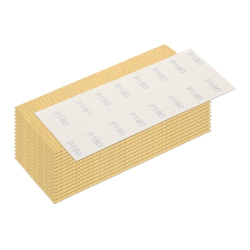 16 Pcs 180 Grit Sandpaper 4.5x11 Inch Sand Paper Alumina Abrasive - size: 4.5 x 11 Inch(180 Grit)
