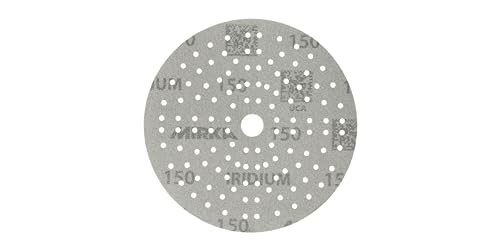 Mirka Iridium 6 Inch 150 Grit Premium Ceramic Blend Sanding Discs, 50 Pack - size: Grit 150
