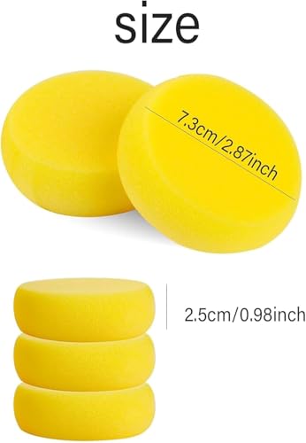 10PCS Paint Sponges Applicator - Art Craft DIY Foam Sponges