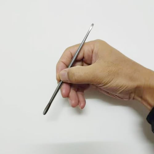 1 PCS Polymer Clay Needle Tools, Stainless Steel Scoring Sculpting Modeling Carving Tools for Feather Wire Texture Model Air Dry Clay Ceramic & Pottery Art Tool Supplies/5.9x0.22Inch/Silver - color: Silver, size: 5.9x0.22Inch-1P