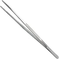 Thumb Dressing Forceps, Mulipurpose Tweezer Stainless Steel, Serrated Tip Straight 12 Inch - size: 12"