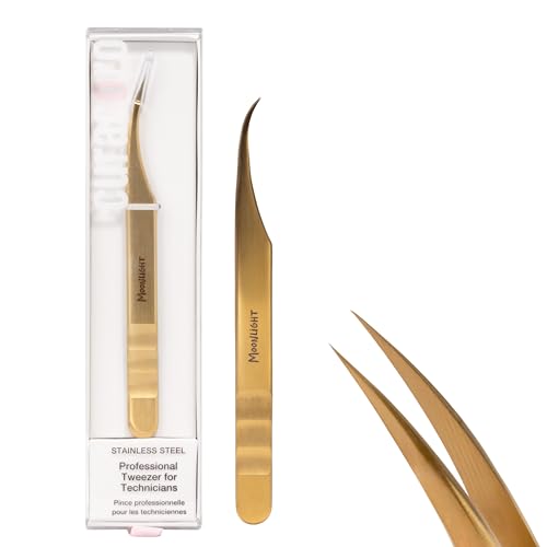 Curacoro Lash Tweezers, LashSmith Curve Isolation Tweezer - Moonlight - color: Curve Isolation - Moonlight