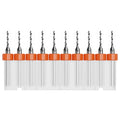 10 Pcs PCB Drill Bits Set, 1/8" Shank 1.3mm - size: 1.3mm