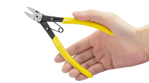 Tsunoda, SNP-145F Slim-type Diagonal Cutter for Plastics (6-Inch Flat) - style: 6-Inch Flat