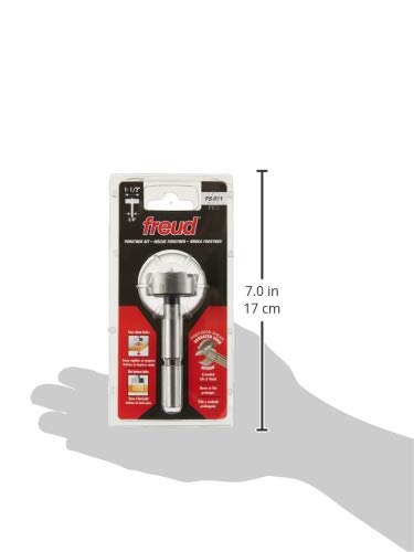 Freud PB-011: 1-1/2" (Dia.) Forstner Bit - style: Precision Shear 1-1/2-Inch by 3/8-Inch Shank Serrated Edge Forstner Drill Bit