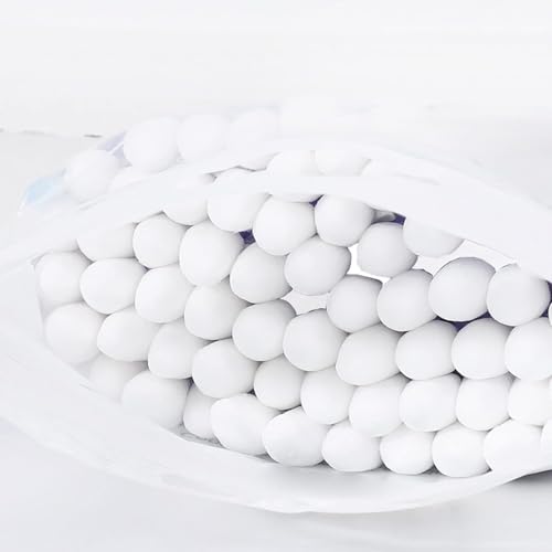 Paper Stick Thick Cotton Swabs with Precision and Flattened Tip 375pcs - size: 375pcs
