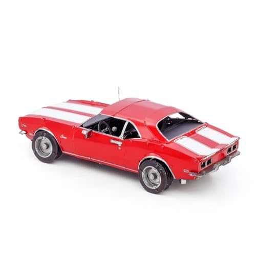 Fascinations Metal Earth 1968 Chevy Camaro Z/28 Metal Model Kit Bundle with Tweezers