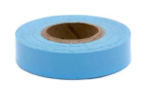 ChromaLabel Light Blue Color Code Tape, 1/2 Inch Removable, 500 Inches - color: Light Blue