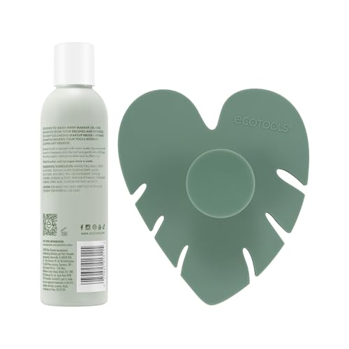 EcoTools Brush Cleaner Mat + Deep Clean Shampoo Bundle, 2 Piece Set - size: 2 Count (Pack of 1)