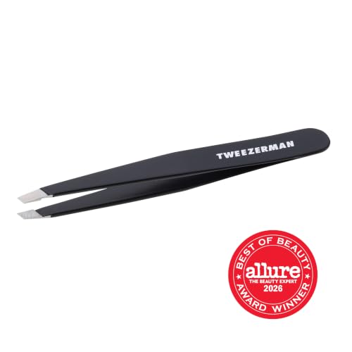 Tweezerman Slant Tweezer – Tweezerman Tweezers for Eyebrows Midnight Sky - color: Black