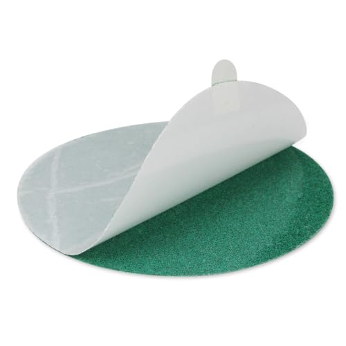 BHA 5 Inch Green Film Sanding Discs, PSA Sticky Back - 220 Grit - 50 Pack - style: 220 Grit
