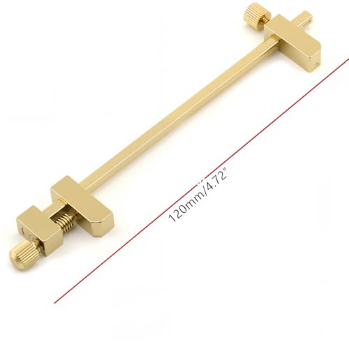 Solid Brass Lightweight Small Bar Clamp Mini Clamps (120MM/4.7") - size: 120MM/4.7"