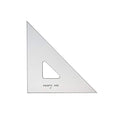 Pacific Arc Drafting Triangle, 6-inch, 45/90 Degrees, w/Inking Edge, Topaz - color: Topaz, size: 6-in, 45/90 degrees