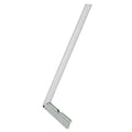 Utoolmart Right Angle Ruler,Framing Square Ruler,500mm / 19.7-inch Stainless Steel, L Shape Ruler, Framing Ruler, Try Square Ruler Tools for Carpenter Engineer 1 Pcs - size: Horizontal Angle ruler 500 mm