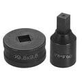 HARFINGTON Hydraulic Hole Punch Die 9.8x9.8mm Square Hole 40Cr Steel Electric Punching Kit for CH70 Electric Punching Machine, Black - size: 9.8x9.8mm