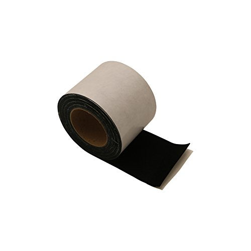 J.V. Converting Acrylic Craft Felt Tape (ACF-06) – 1mm Adhesive Felt - color: Black, size: 4 in. x 25 ft.