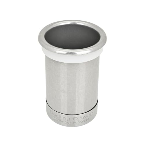 Docking Drawer 3" Stainless Steel Canister for Hot Tools, Capped Design - size: 3.0"