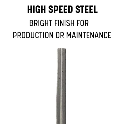 Drill America #2 High Speed Steel Straight Flute Taper Pin Reamer, DWR Series - size: #2