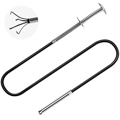 SARDVISA 24-Inch Flexible Claw Pickup Tool, Small Caliber Grabber - size: Flexible bend pick tool Non-magnetic