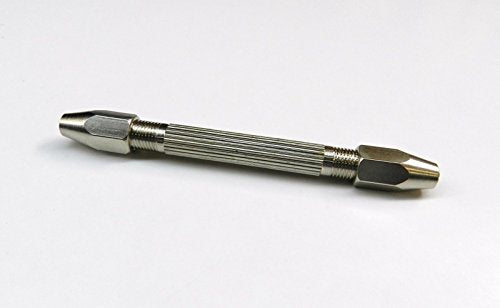 Double END PIN Vise 2 Chucks 4 Size Jaws 0-1/8" Hobby Jewelry & Watch 4-1/2" LNG