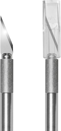 VViViD 6 pcs Modelers Knife With Spare 5 x Stainless Steel Blades And Protective Cover