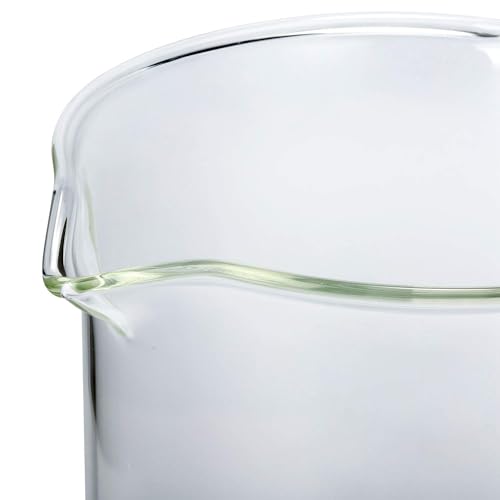 Ackers BORO3.3 Glass Measuring Cup, 8-Cup Scale, 2000 ml, 1 Count - size: 2000ML(64OZ)