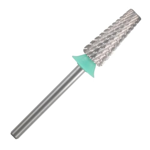 C & I 5 in 1 Nail Drill Bit for Nail Techs Remove Acrylic & Gel, Coarse-C - color: Green