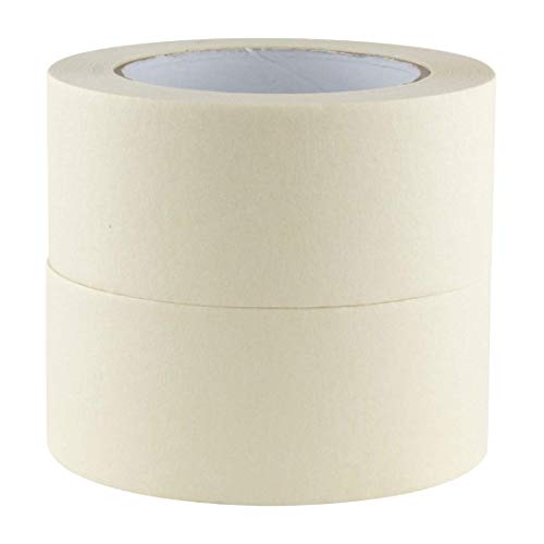 GTSE - Masking Tape 2 inch x 55 Yards (164 ft) 2 Rolls - size: 2" x 55 yds