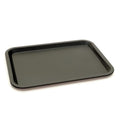 oTTRPGo 6PCS Metal Trays Set Compatible Miniatures Storage Case,Sturdy Material and Good Hand Feeling. (Black) - color: Black